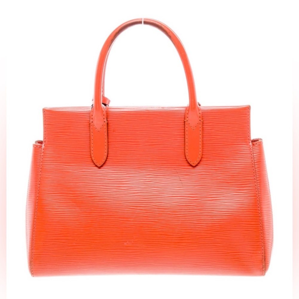 Louis Vuitton Epi Leather Marly BB Est. Retail $2,350 ORANGE authentic